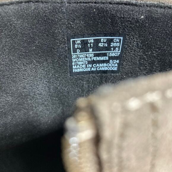 Clarks Loriini May Suede Bootie Sz 11 M Mole Grey Suede(Brown) New - Picture 8 of 11